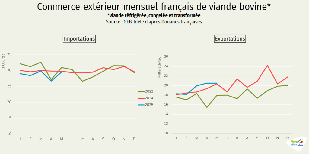 Imports-et-exports-mensuels-de-viandes-bovines-en-France-en-2025